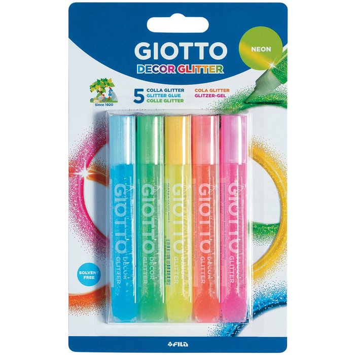 GLITTER GLUE GIOTTO NEON