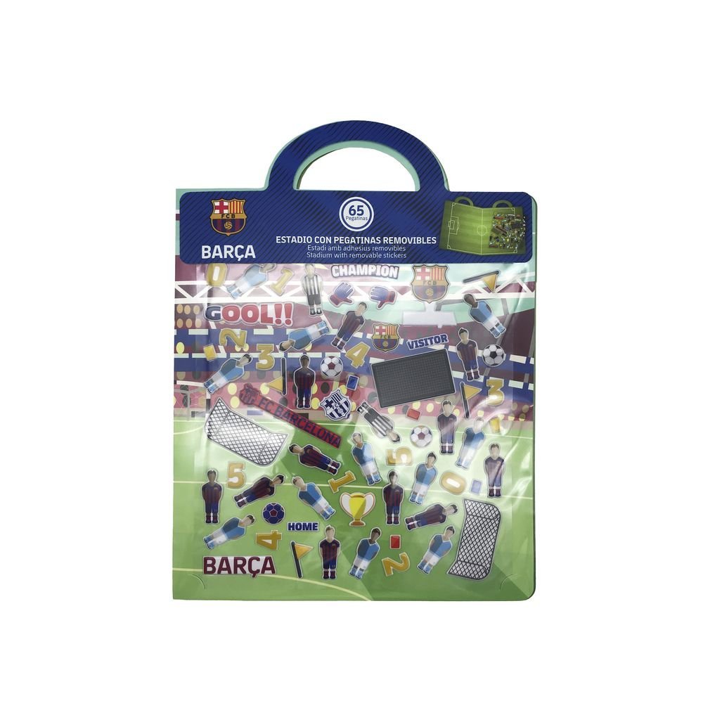 FC Barcelona Libro de Pegatinas Estadio 3D Reutilizables