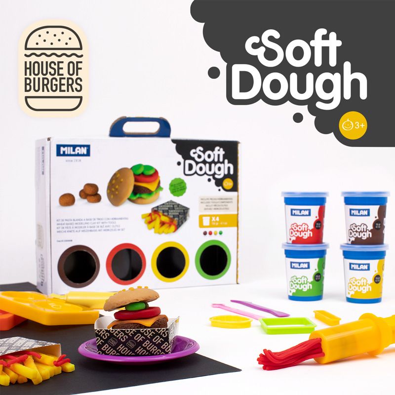 Maletín Soft Dough Hamburgesas