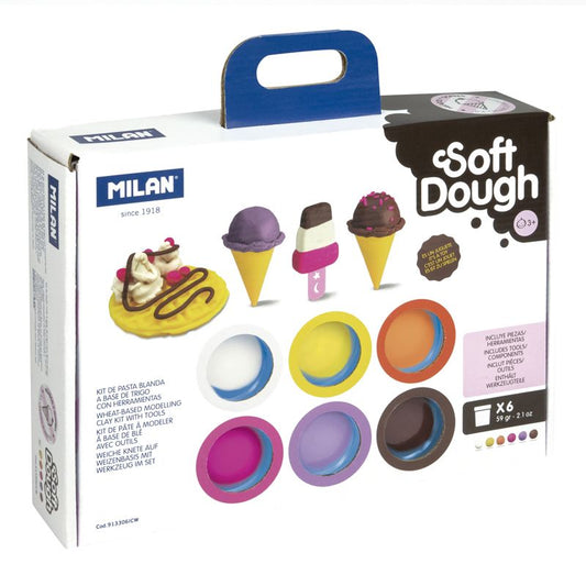 Maletín Soft Dough Helados y Gofres