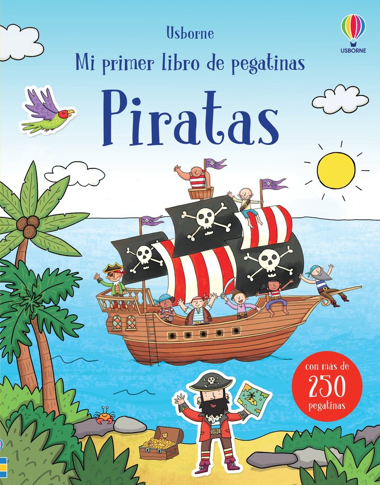 Libro de Pegatinas Piratas