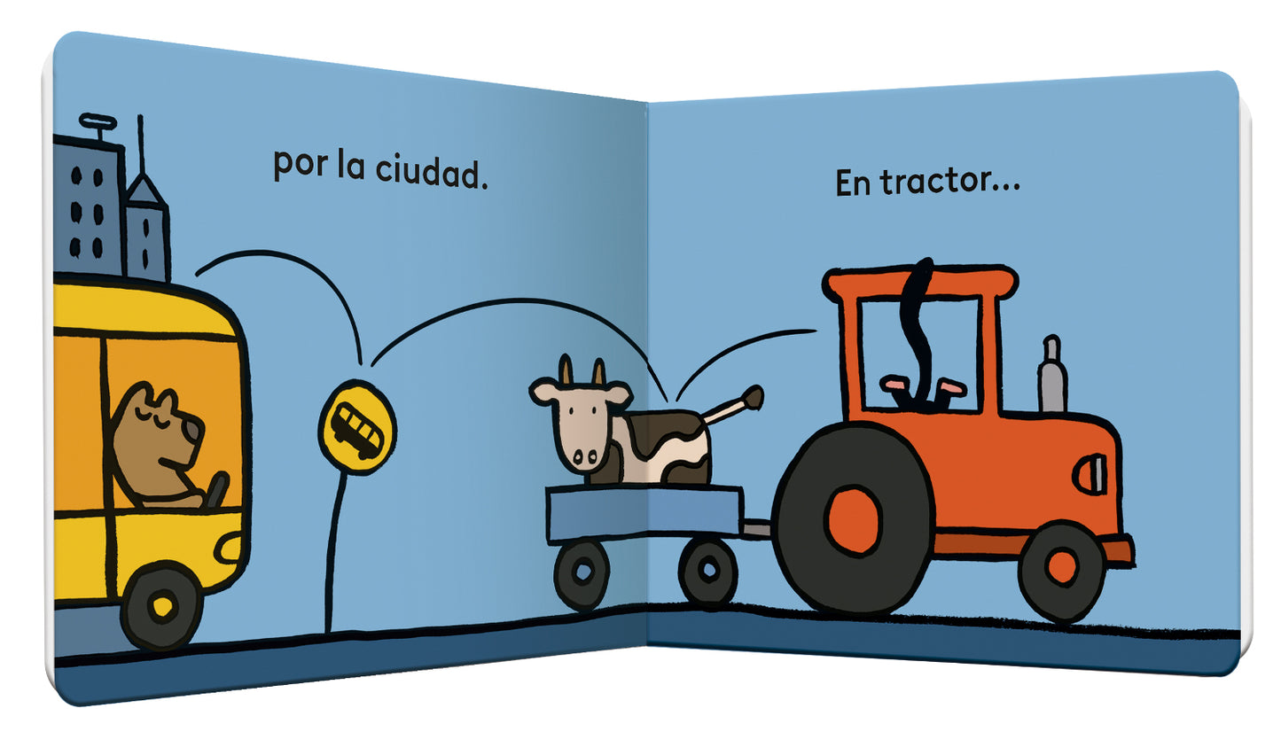 ¡Corre que te pillo! Tutu y los vehículos