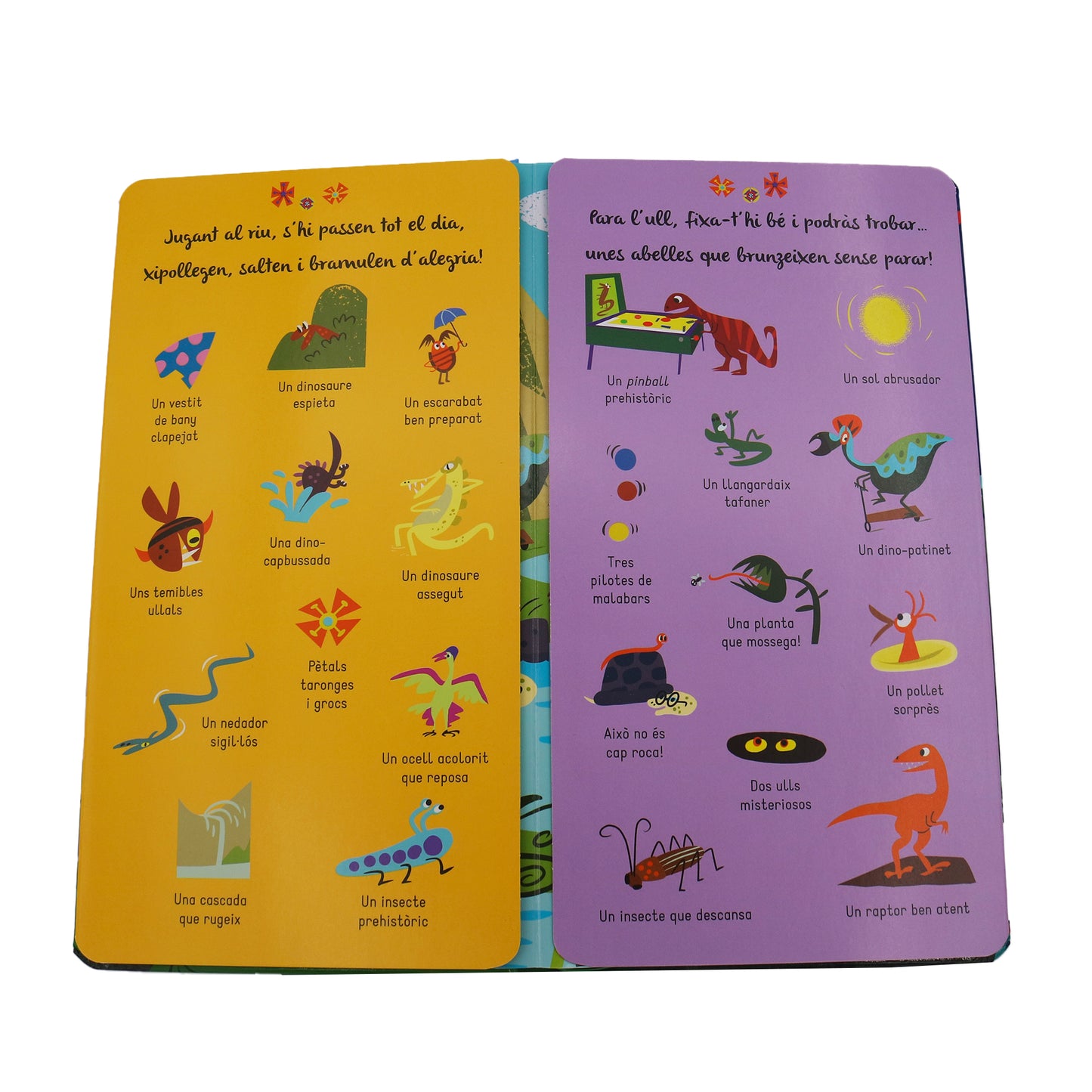 Busca i troba. Dinosaures