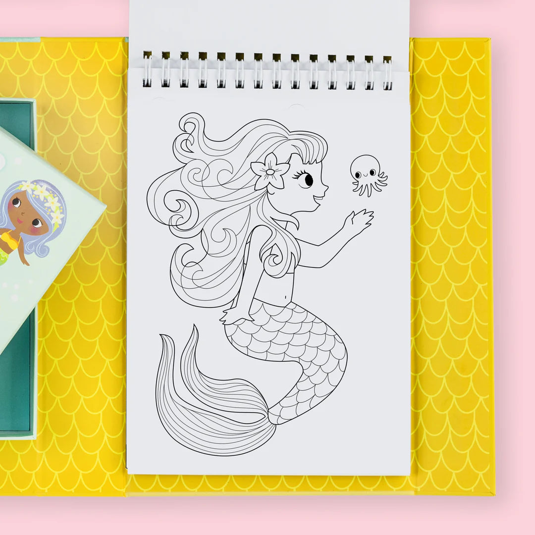 Set de Colorear Sirena