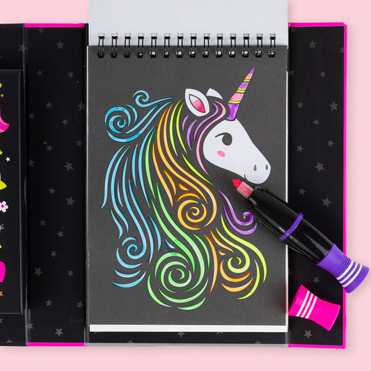 Set de Colorear Unicorn Neón