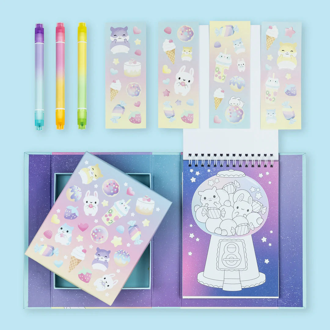 Set de Colorear Kawaii