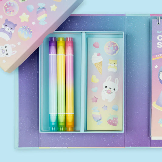 Set de Colorear Kawaii