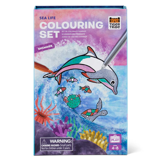 Set de Colorear Sea Life