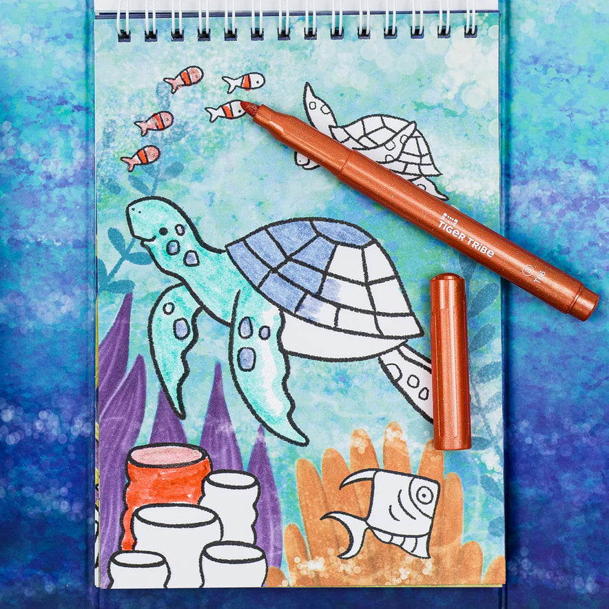 Set de Colorear Sea Life