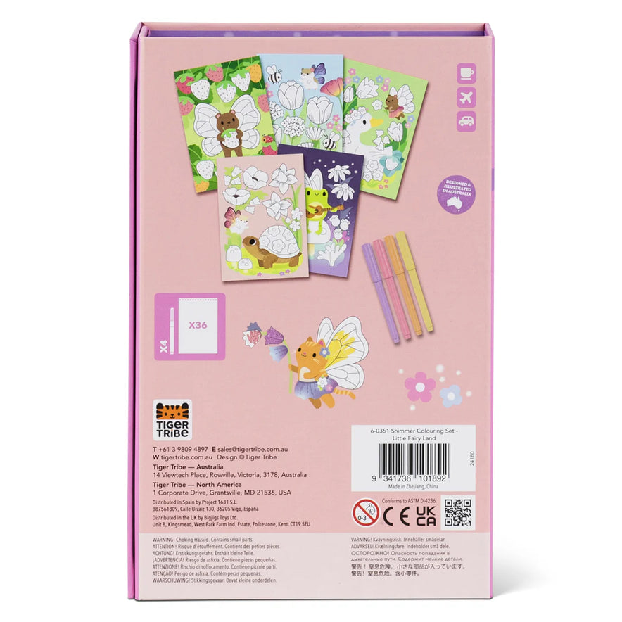 Set de Colorear Little Fairy Land
