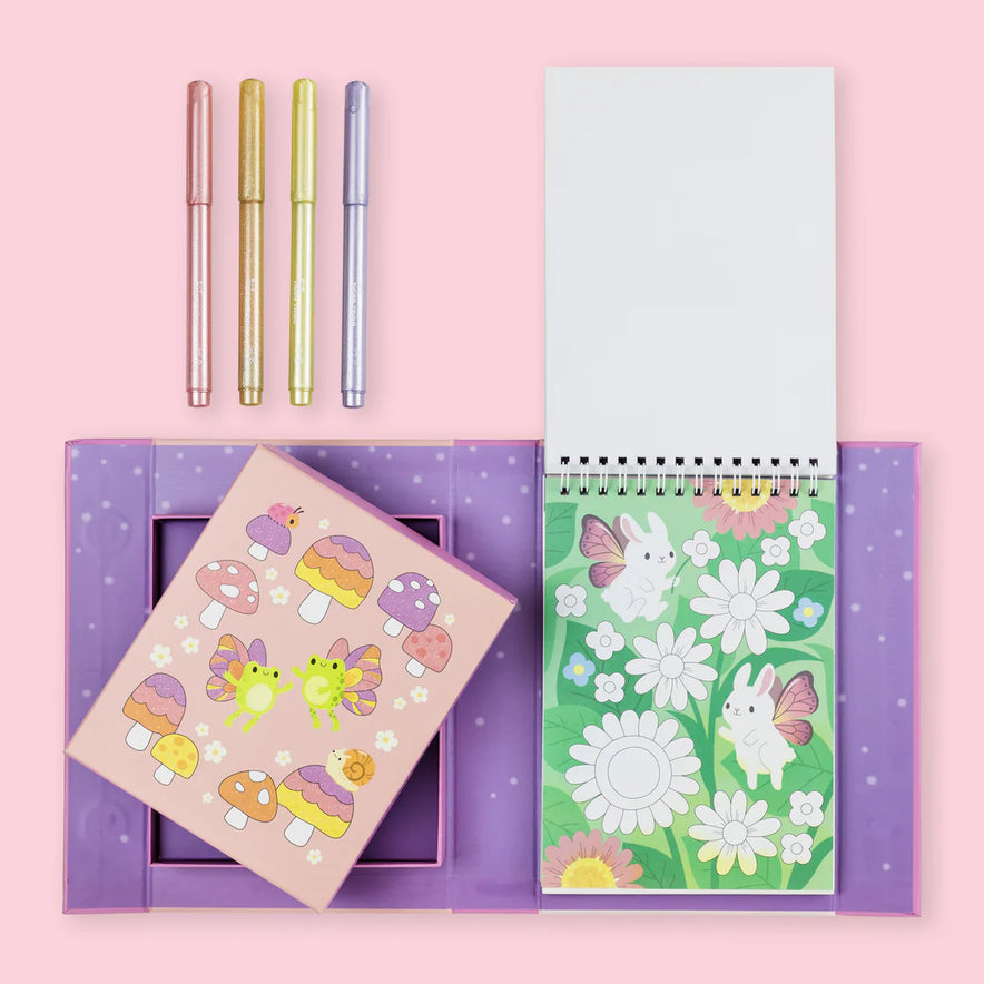 Set de Colorear Little Fairy Land
