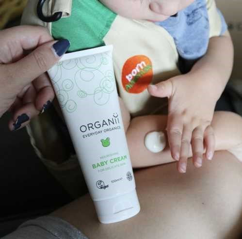 CREMA CUERPO PARA BEBES ORGANii 100 ml.