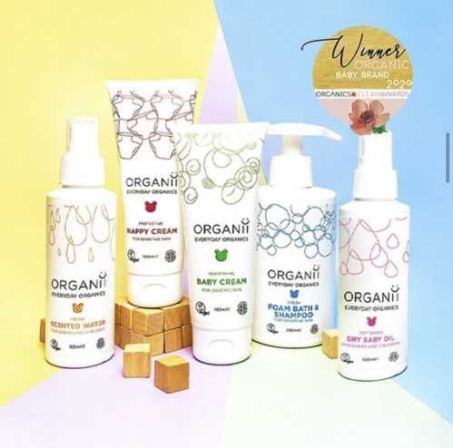 CREMA CUERPO PARA BEBES ORGANii 100 ml.