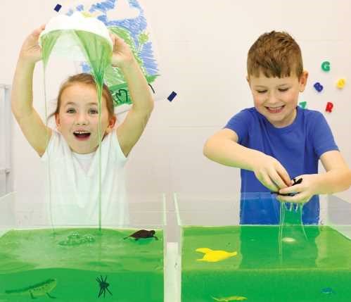 Slime Baff Glitter Verde