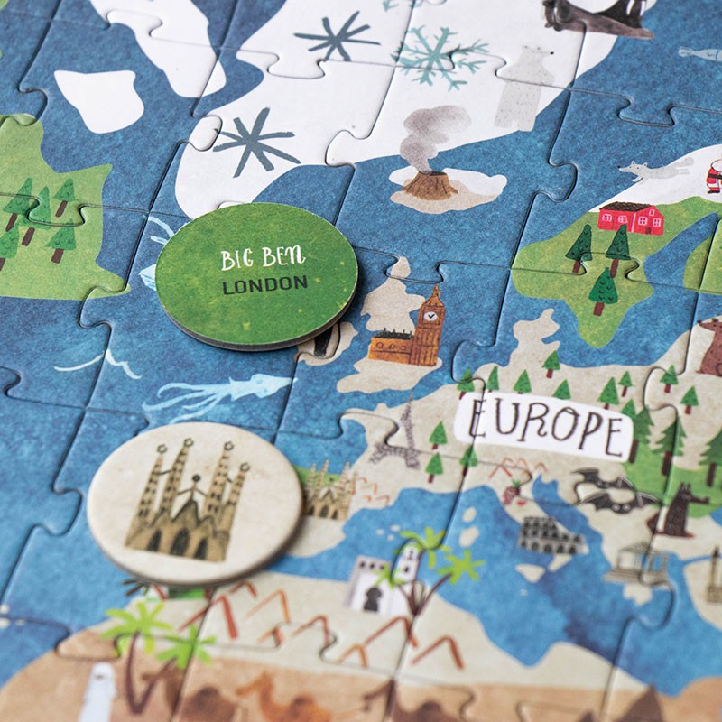 Discover the World Puzzle