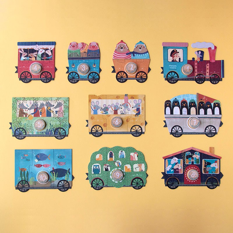 My Little Train Puzzles
