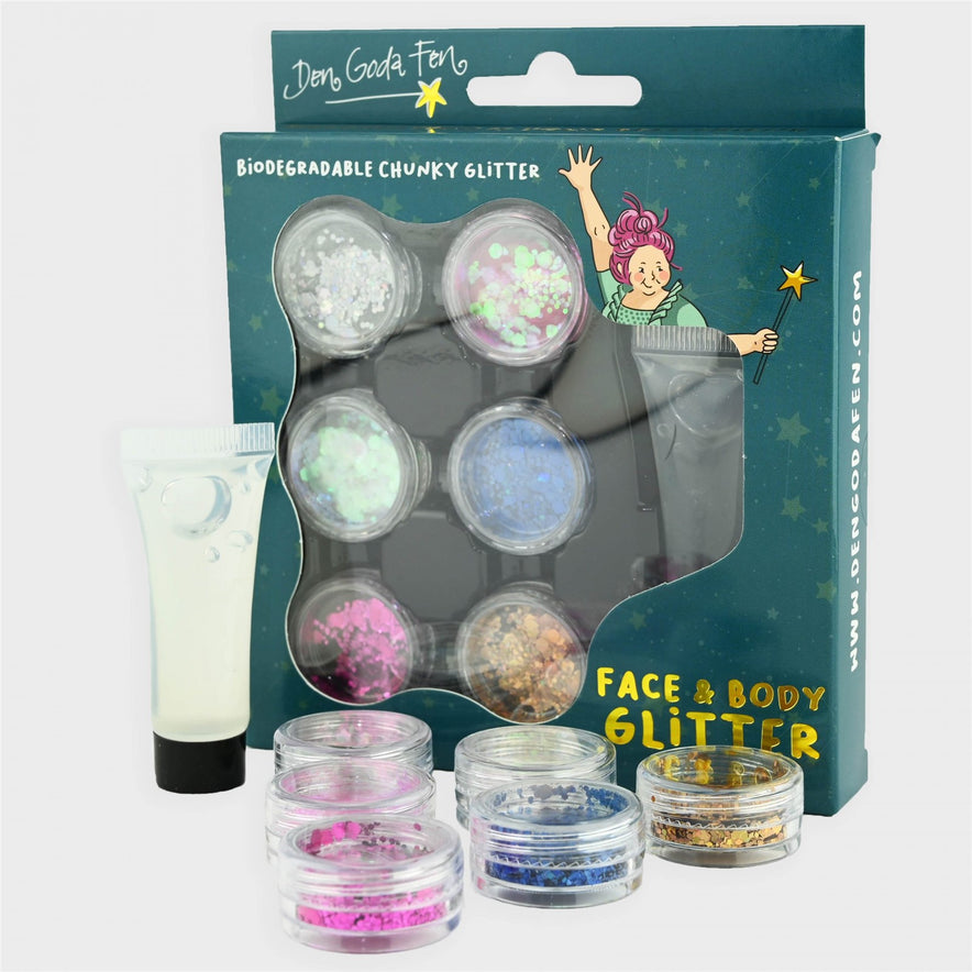 Pinturas de Cara + Cuerpo - Glitter