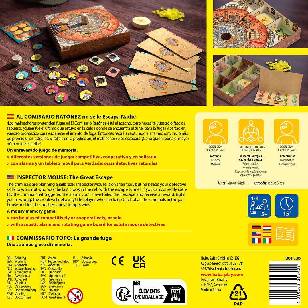 ¡Al Comisario Ratónez no se le escapa nadie!