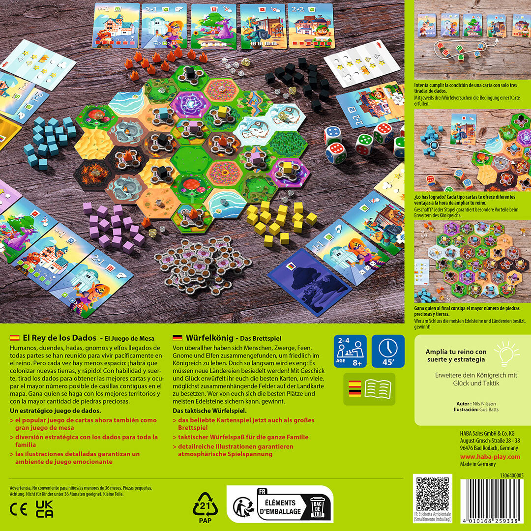 El Rey de los Dados Juego de Mesa
