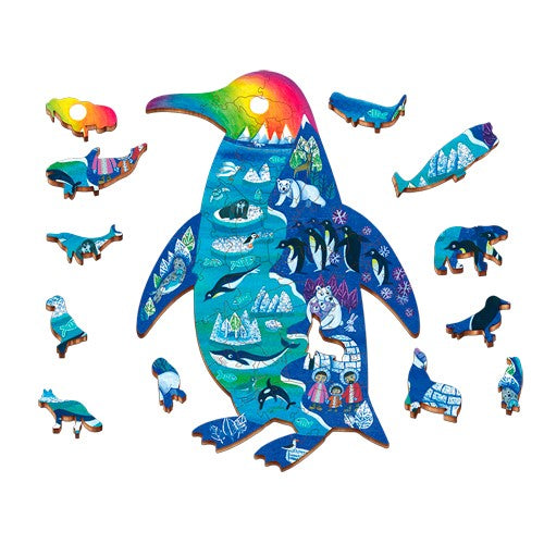 Woody Puzzle - Animales Polares