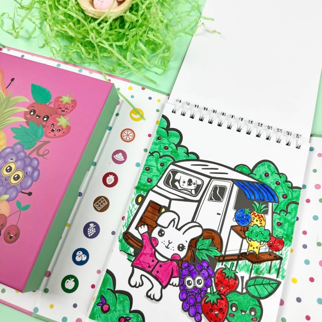 Scented Colouring Fruity Cutie