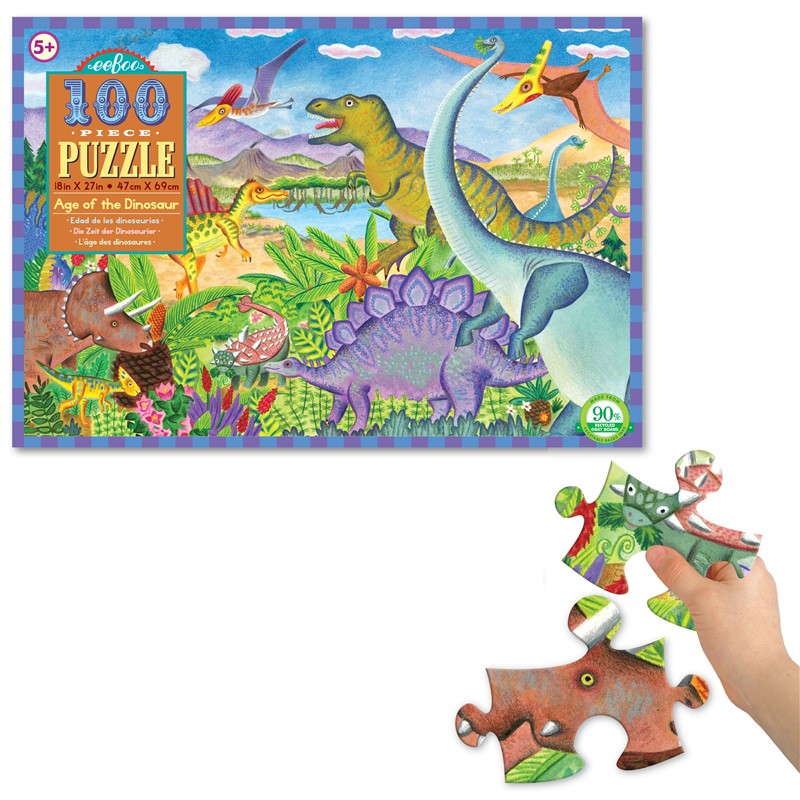 PUZLE ERA DE DINOSAURIOS EEBOO