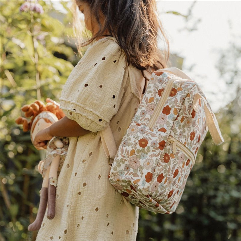 Mochila Vintage Flores