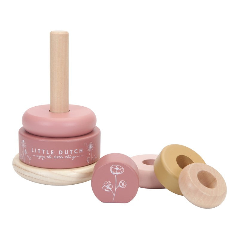 Anillos Apilables Balanceables Flores FSC