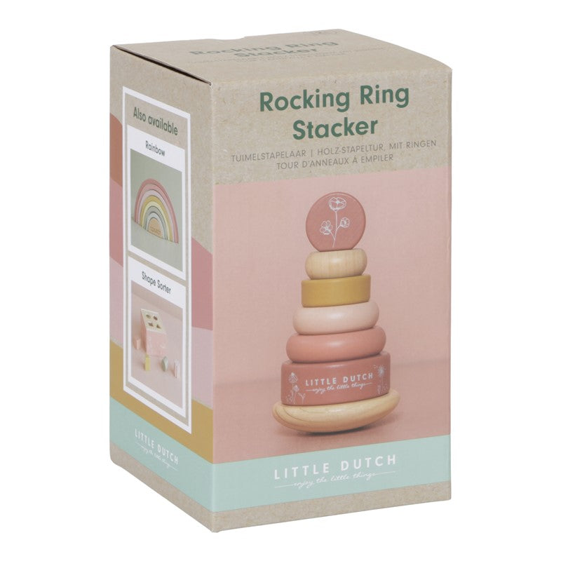 Anillos Apilables Balanceables Flores FSC