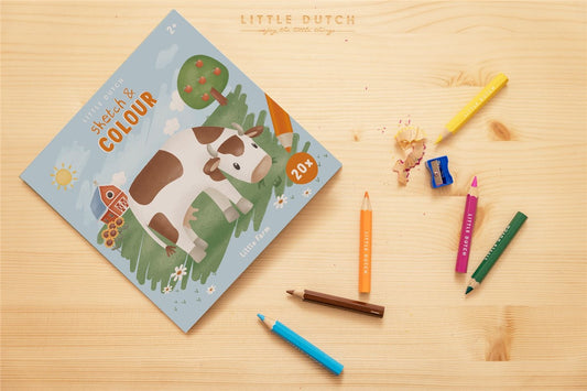 Libro para Colorear Pequeña Granja