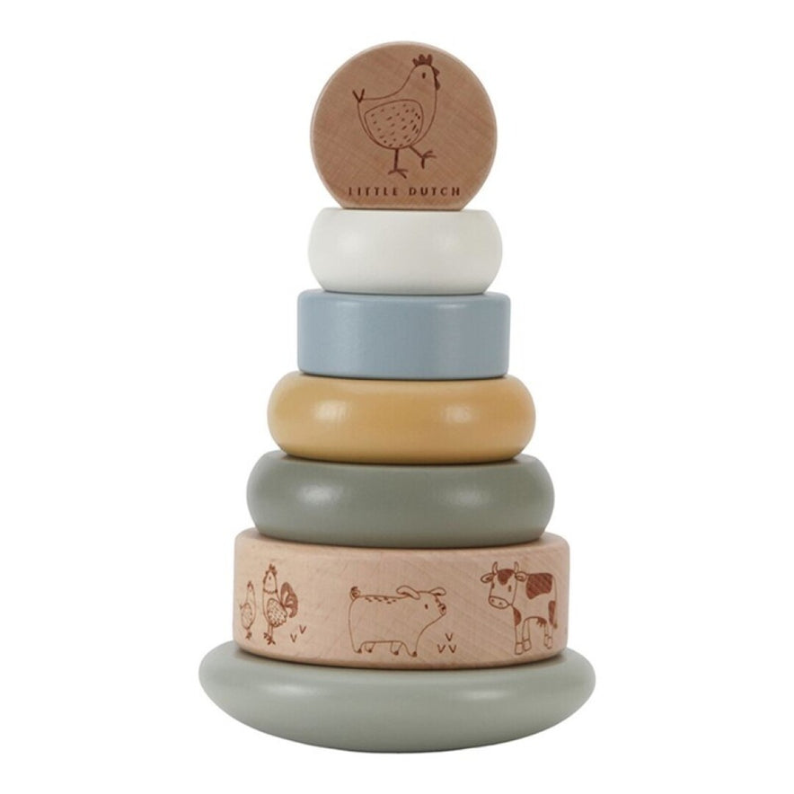 Anillos Apilables Balanceables Granja FSC