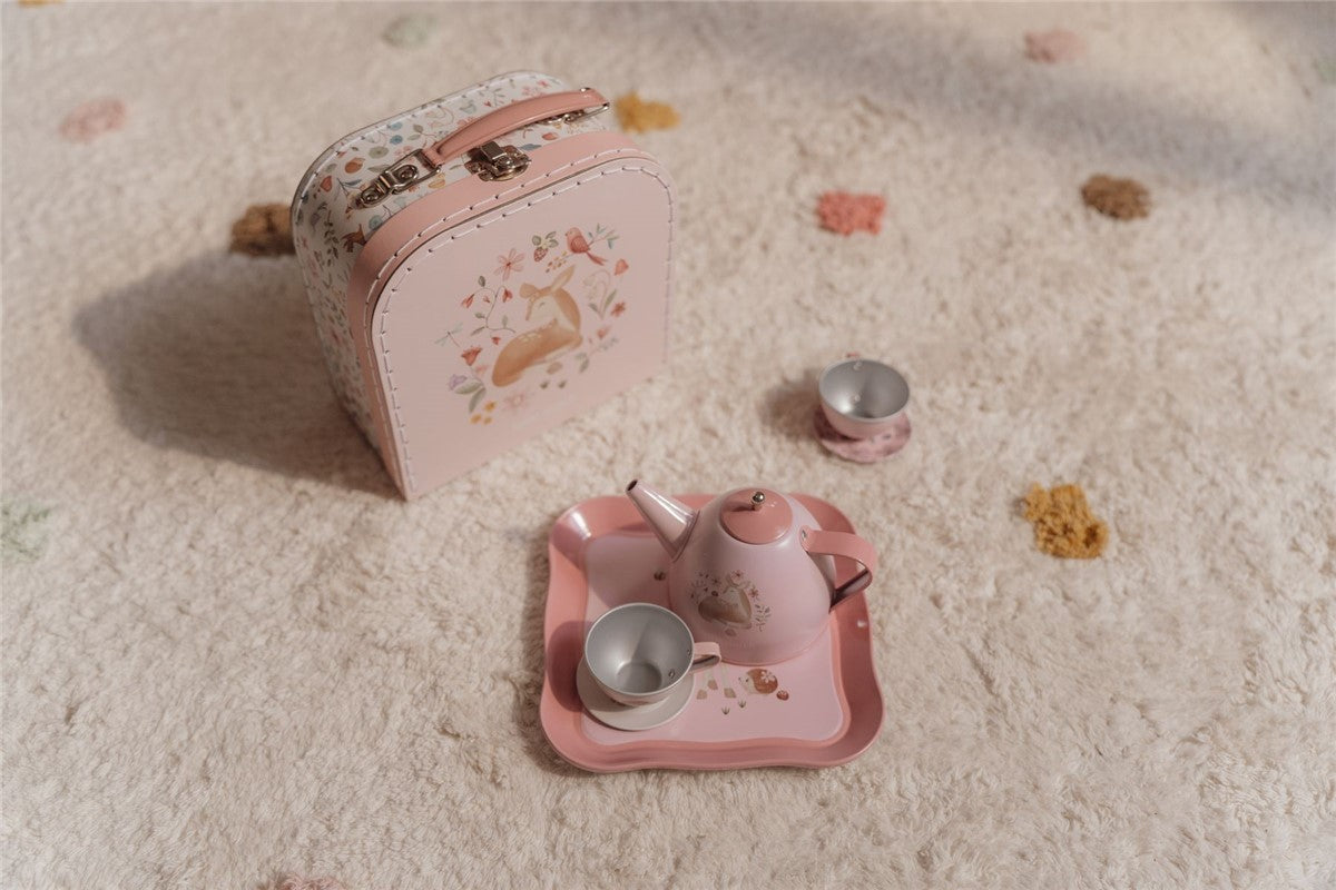 Maleta con Set de Té Fairy Garden