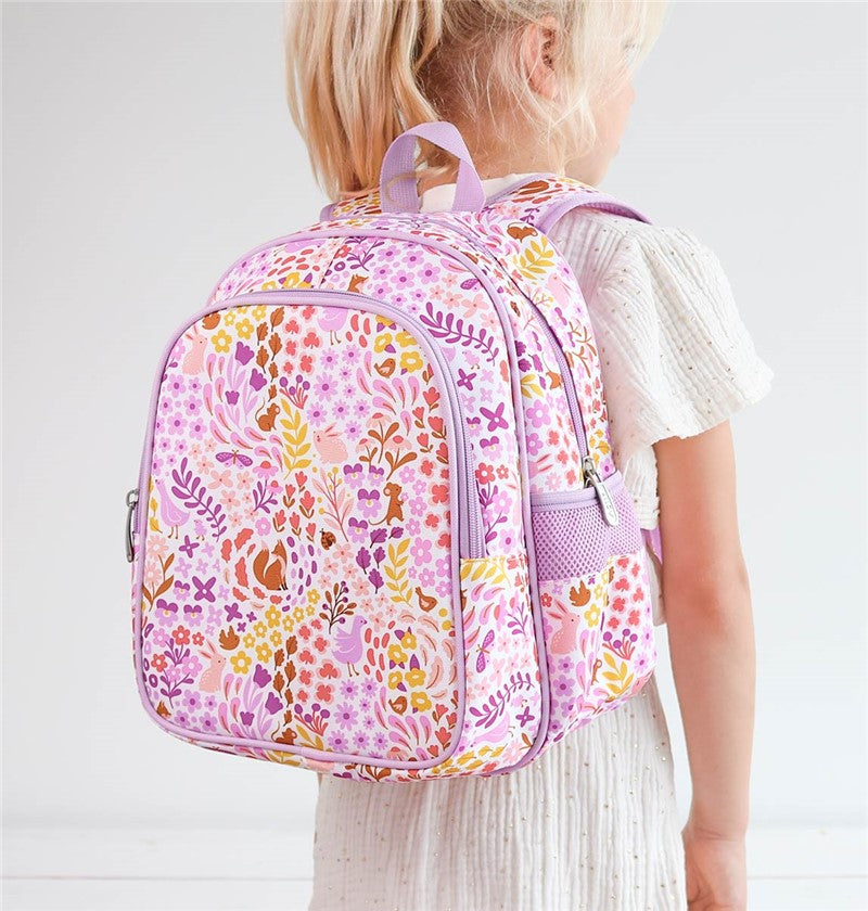 Mochila Bolsillo Térmico Flores