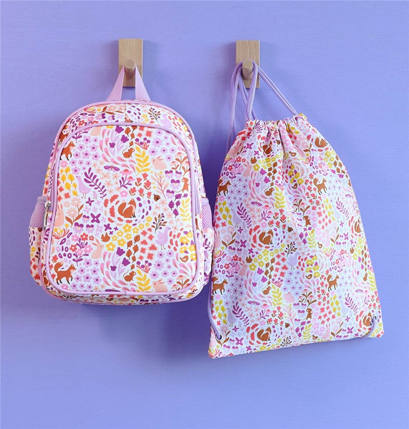 Mochila Bolsillo Térmico Flores