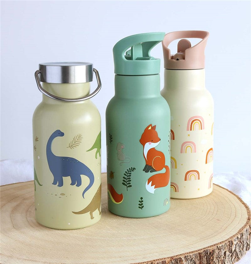Botella Acero Dinos 350 ml