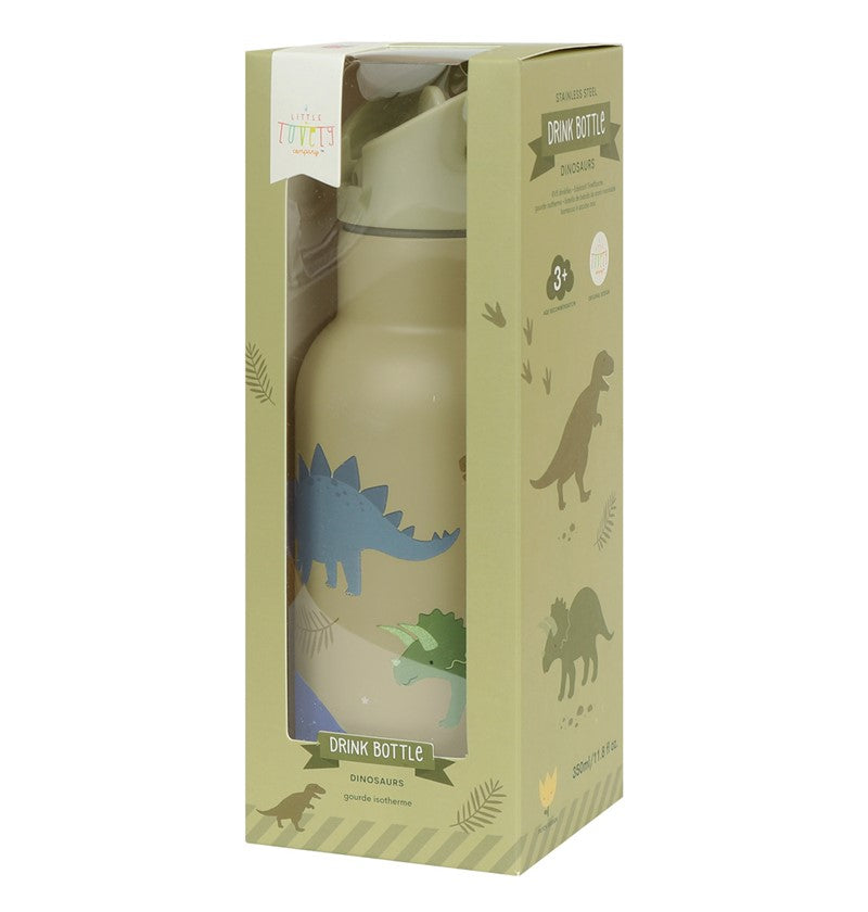 Botella Acero Dinos 350 ml