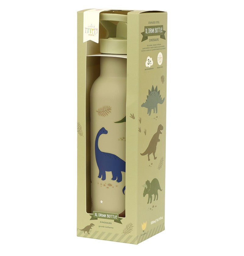Botella Acero Dinos 500 ml