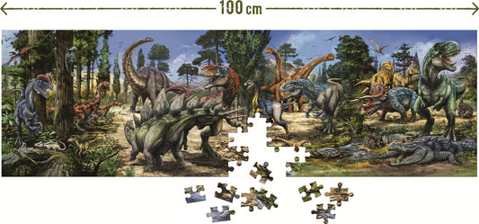 Puzzle panorámico T-Rex
