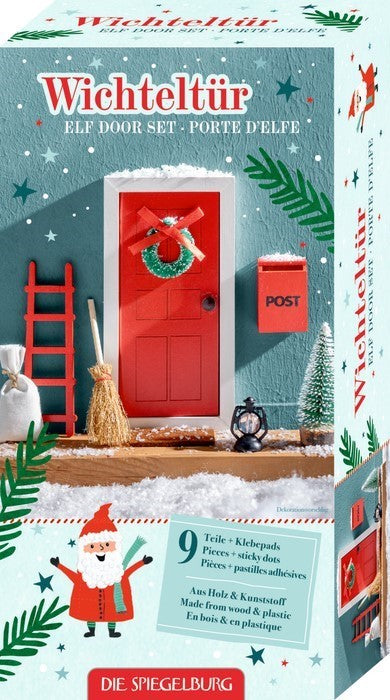 Puerta Elfo Navidad