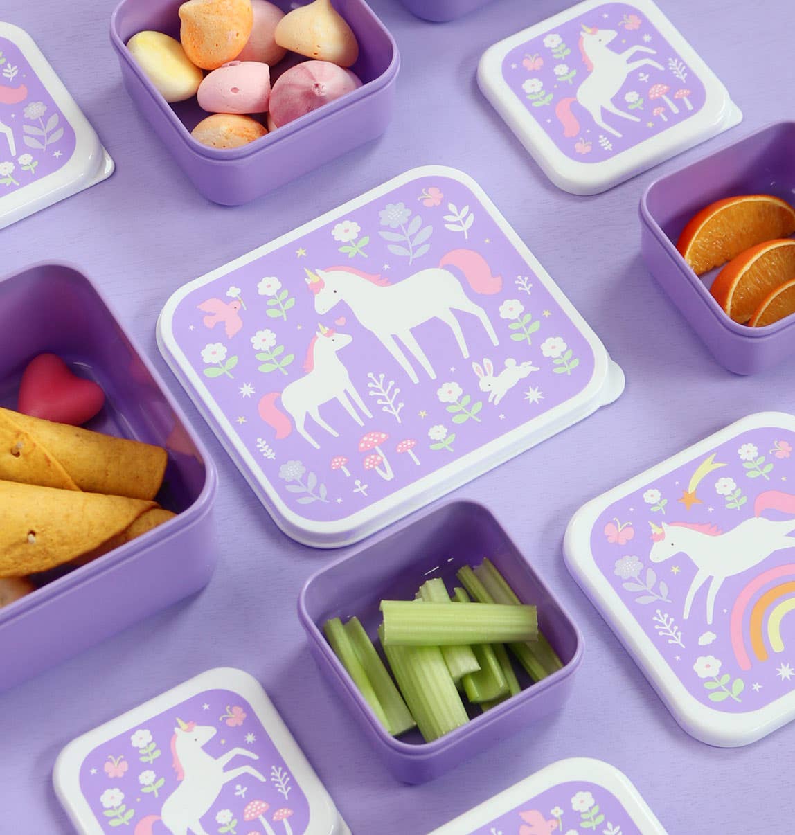 Tuppers Snack Unicornio