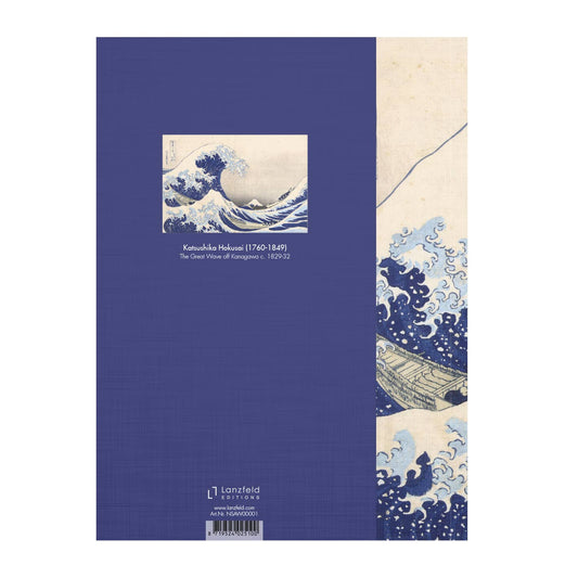 Cuaderno de bocetos de diario de artista, Hokusai, La gran ola