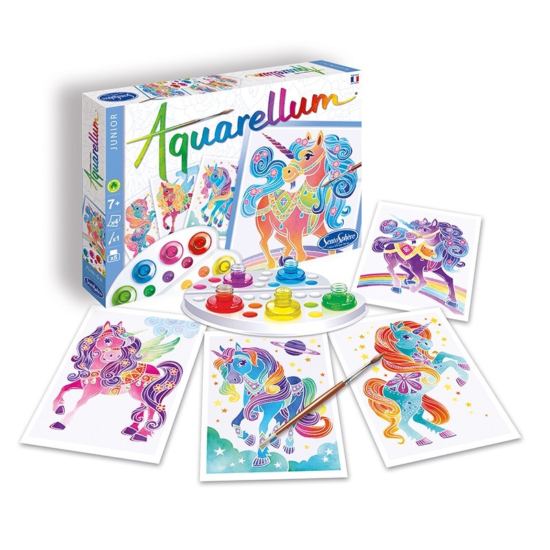 Aquarellum Jr. Unicornios