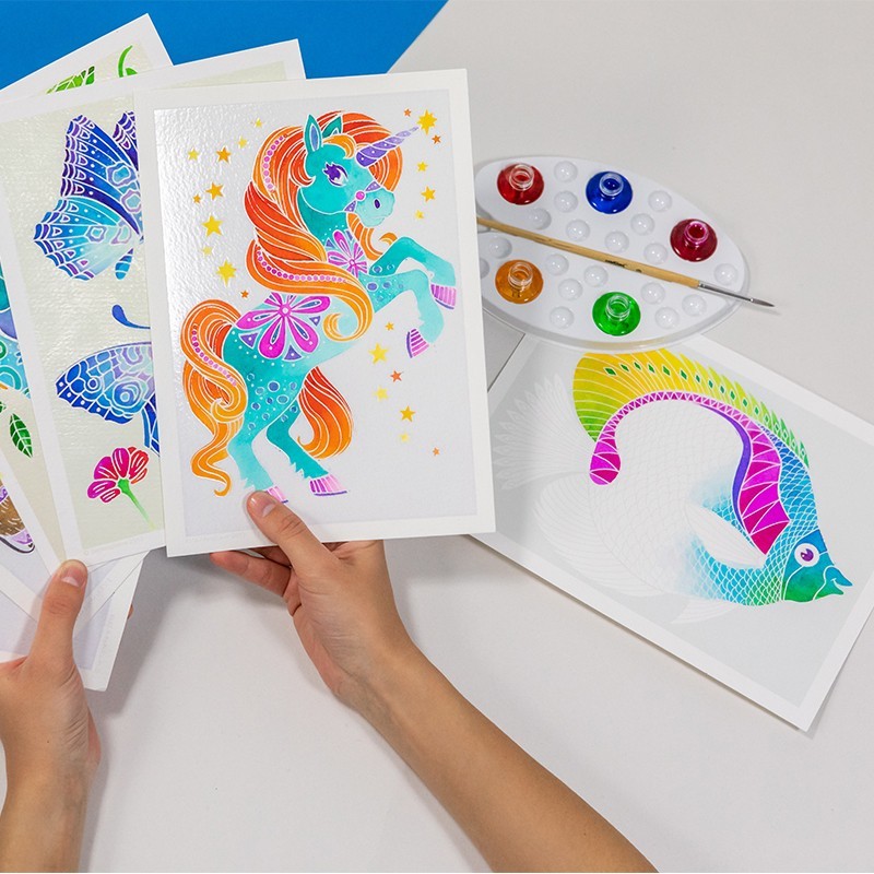 Aquarellum Jr. Unicornios