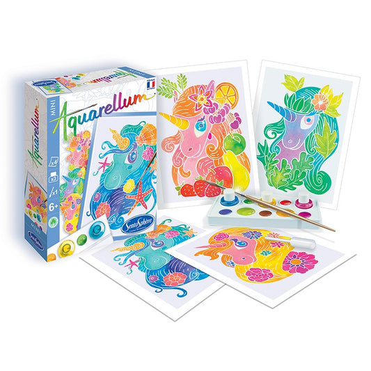 Aquarellum Mini Unicornios