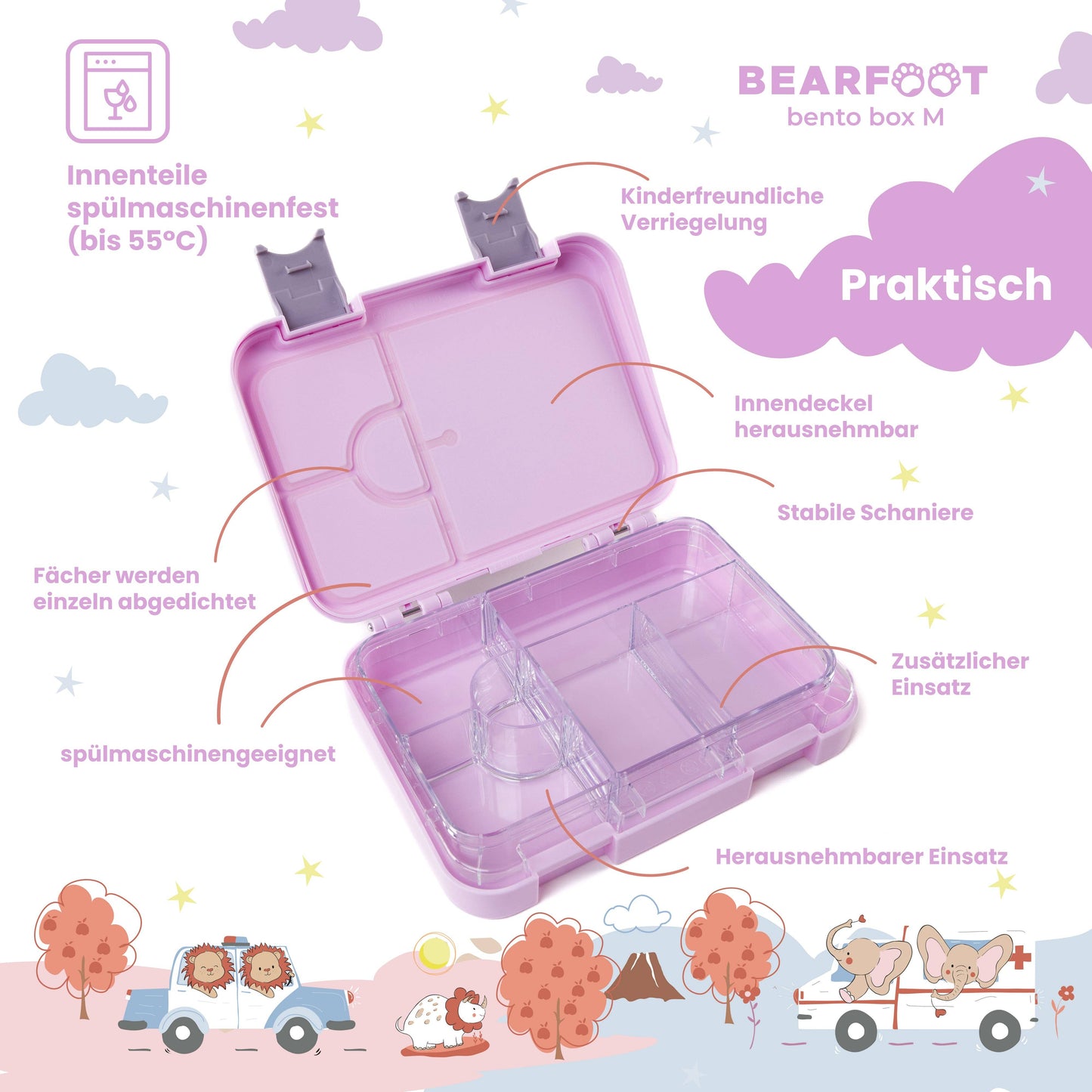 Tupper Bento Llama