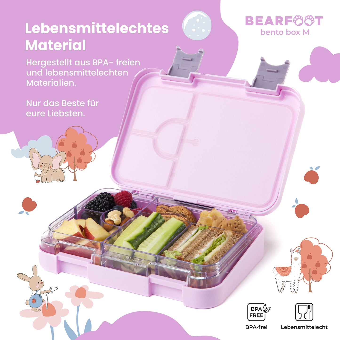 Tupper Bento Llama