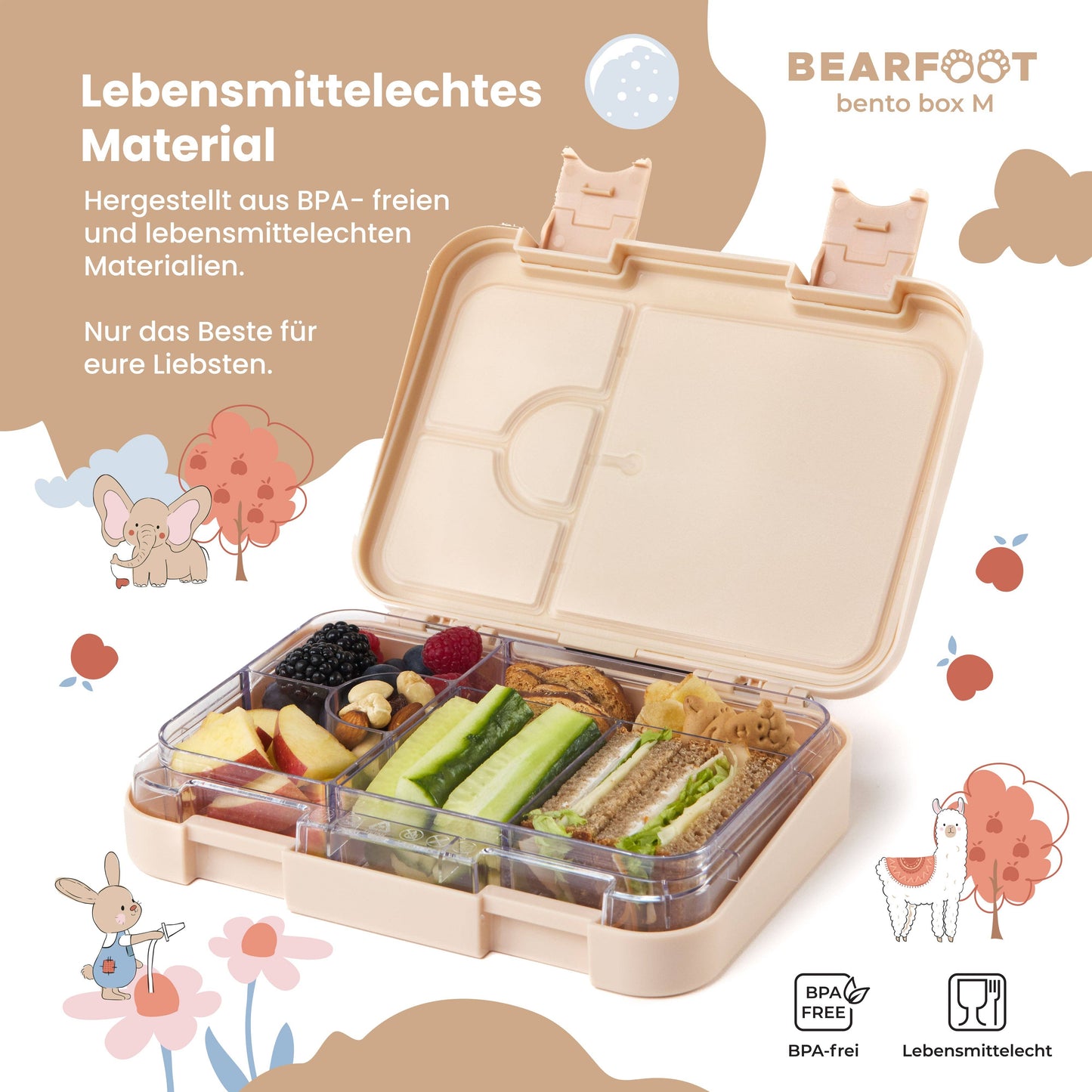 Tupper Bento Leoncito