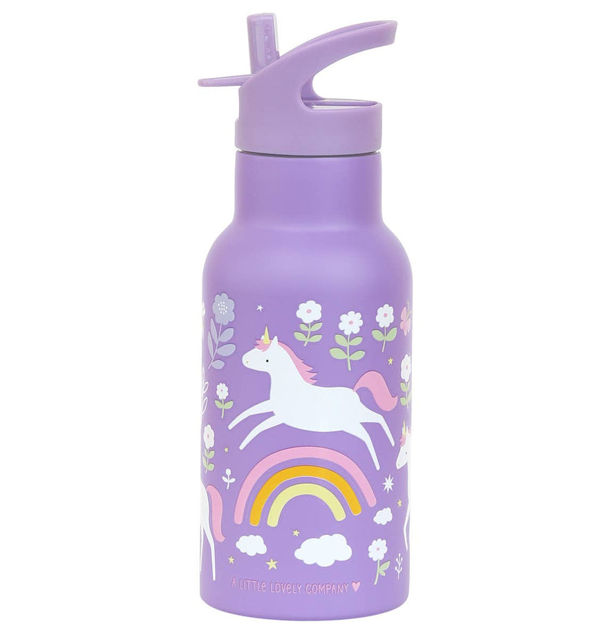 Botella Acero Unicornios 350 ml