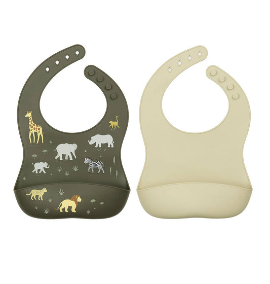 Baberos Silicona Savanna