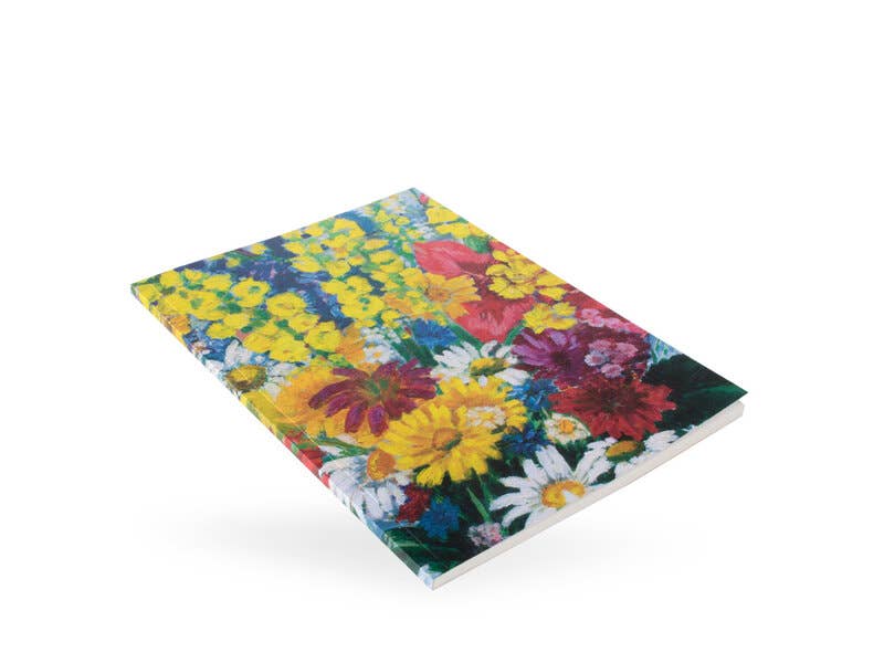 Diario de artista, Toorop, jarrón con flores contra la pared